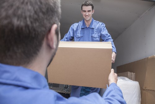 Storage pricing overview for Richmond upon Thames with boxes and furniture