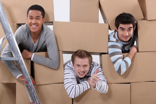 Cubic-yard storage pricing example for household items