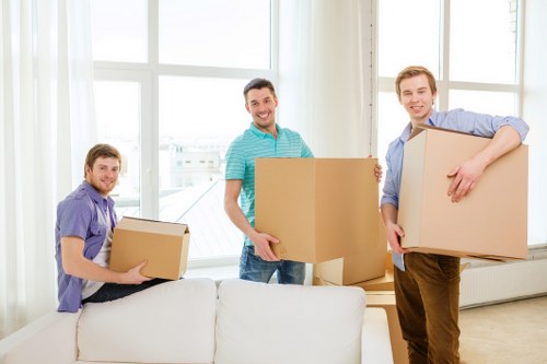 Local small removals team managing a move in Richmond upon Thames