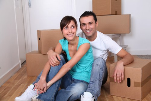 Organized student belongings stored safely in Richmond upon Thames