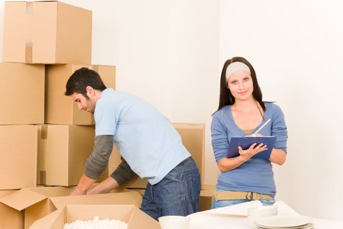 Neatly packed domestic storage solutions for a Richmond upon Thames property