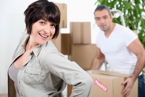 Furniture and seasonal items prepared for household storage
